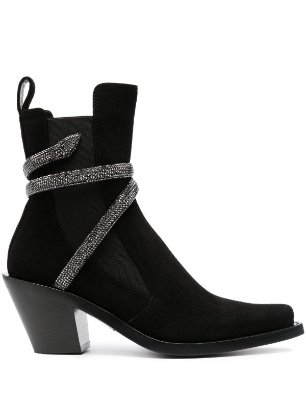 Gucci crystal-embellished Cowboy Boots - Farfetch