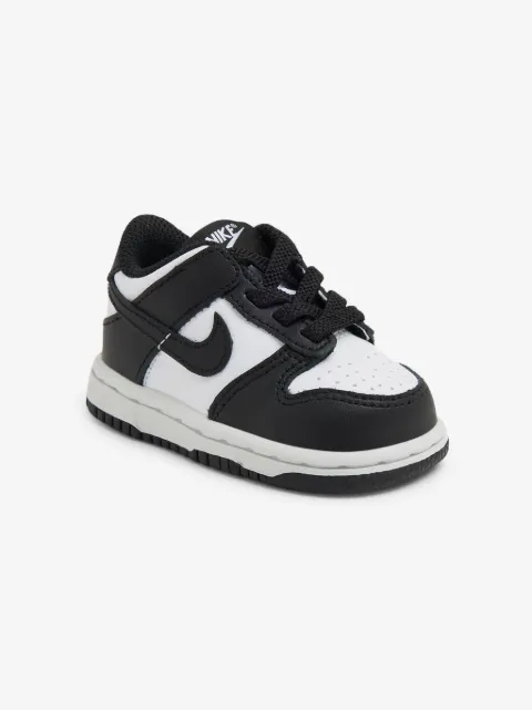 Nike Kids 덩크 로우 판다 레이스업 스니커즈
