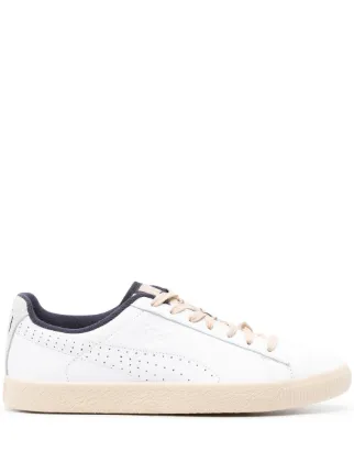 Puma clyde hot sale perforated