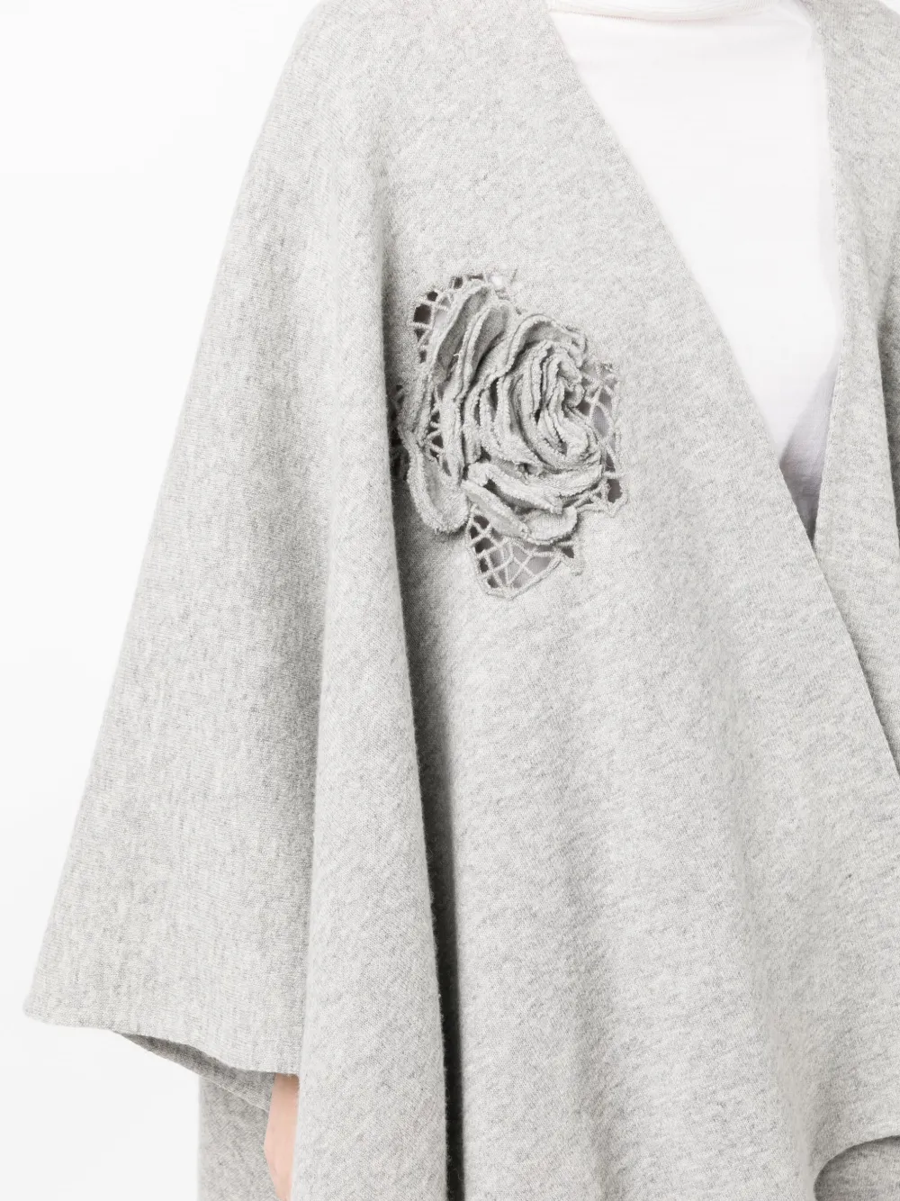 Ermanno Scervino Asymmetrische vestjas Grijs