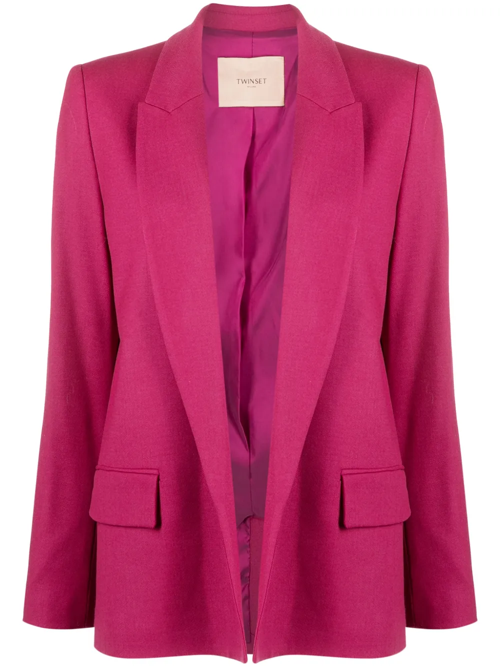 TWINSET Blazer met enkele rij knopen Roze
