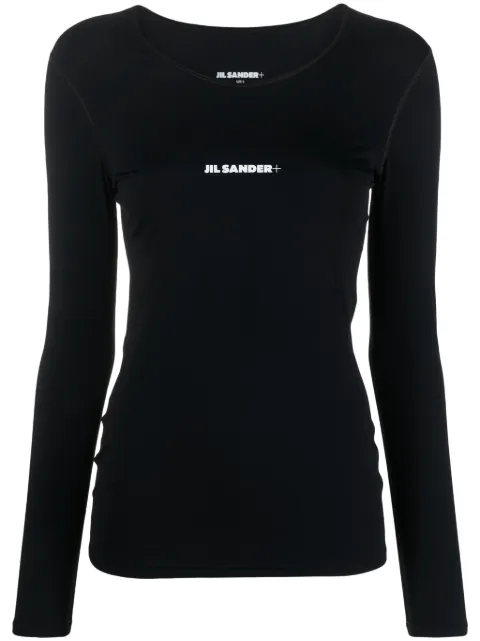 Jil Sander logo-print jersey T-shirt