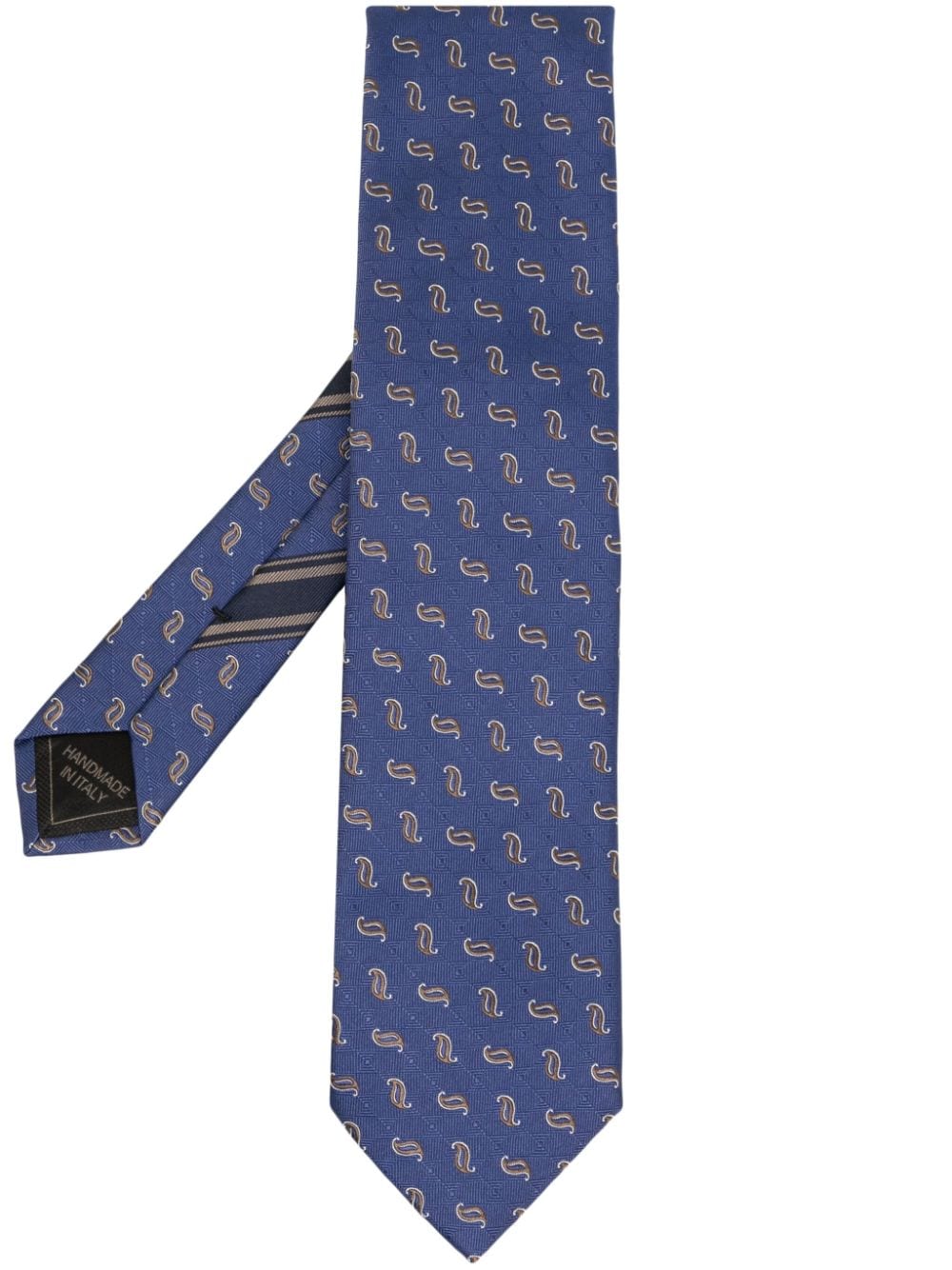 Brioni paisley-pattern silk tie