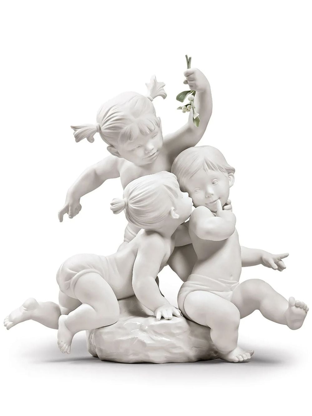 Lladrò Kids Porcelain Figurine In White