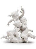 Lladró kids porcelain figurine - White