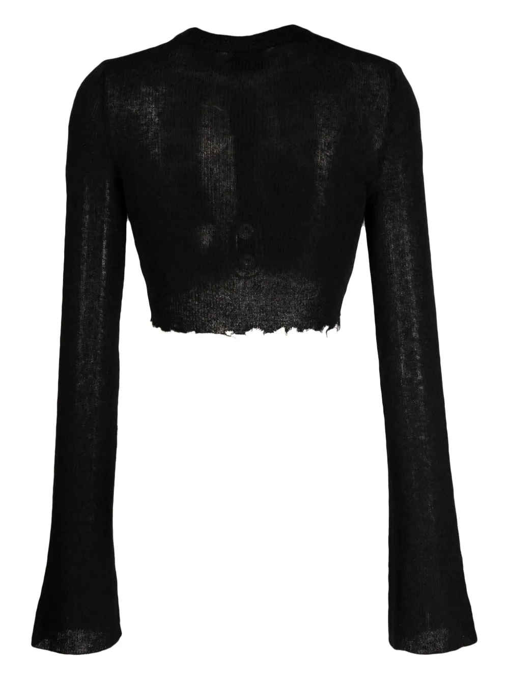Haikure Cropped top - Zwart