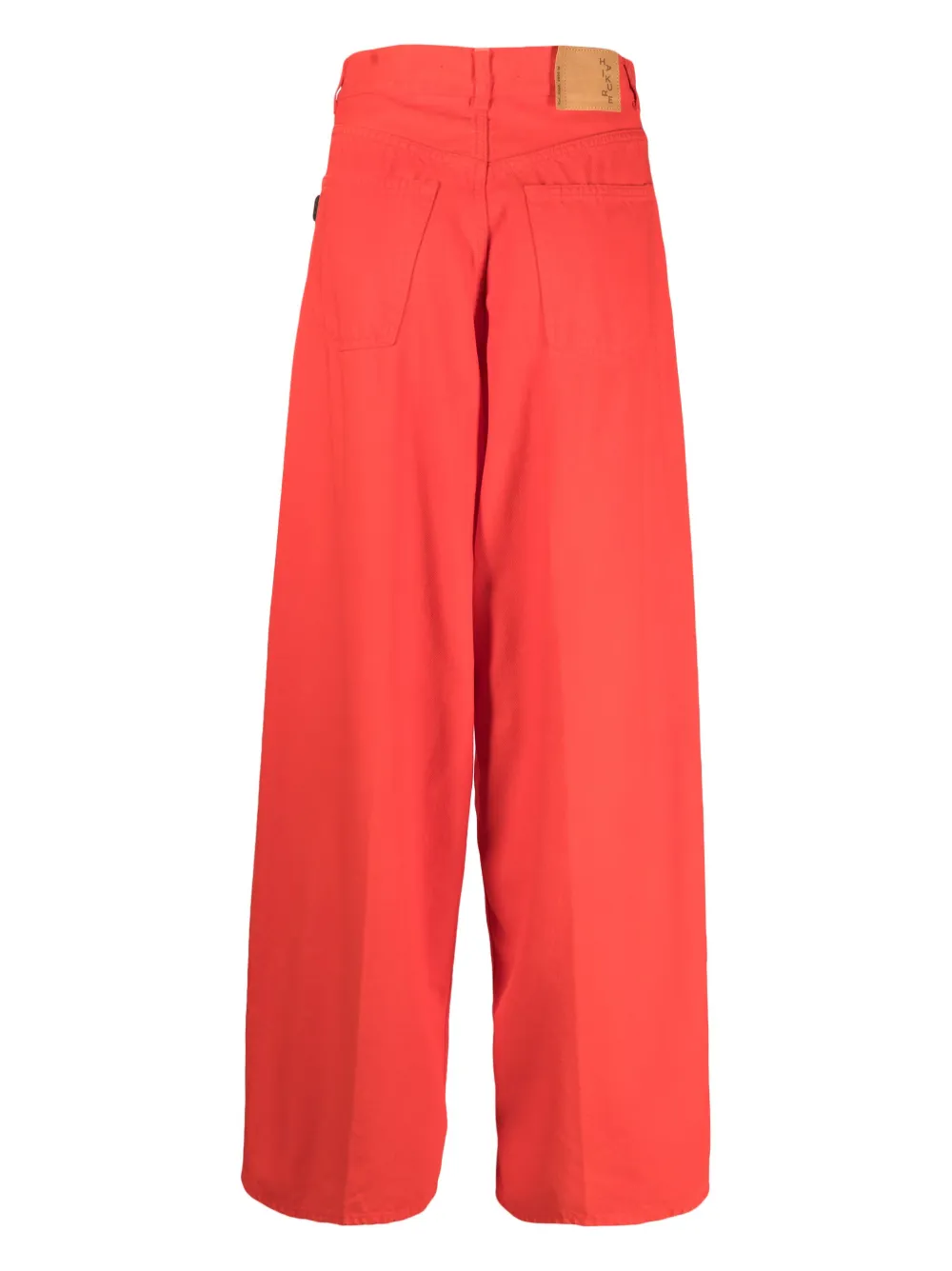 Haikure Jeans met wijde pijpen - Oranje