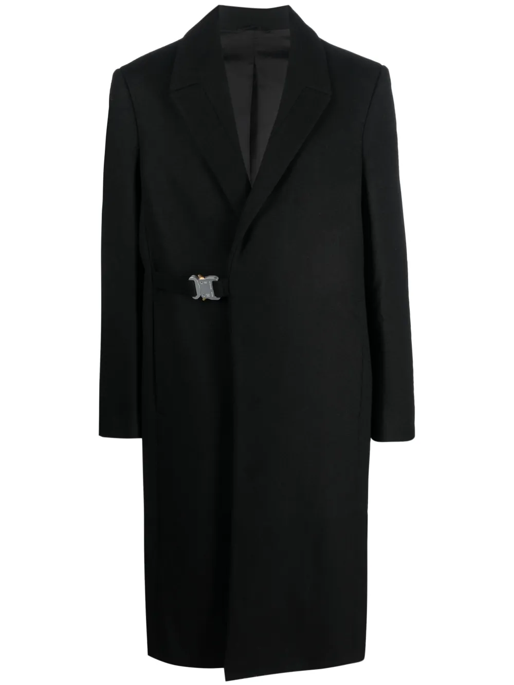 1017 ALYX 9SM buckled wool-blend coat - Nero