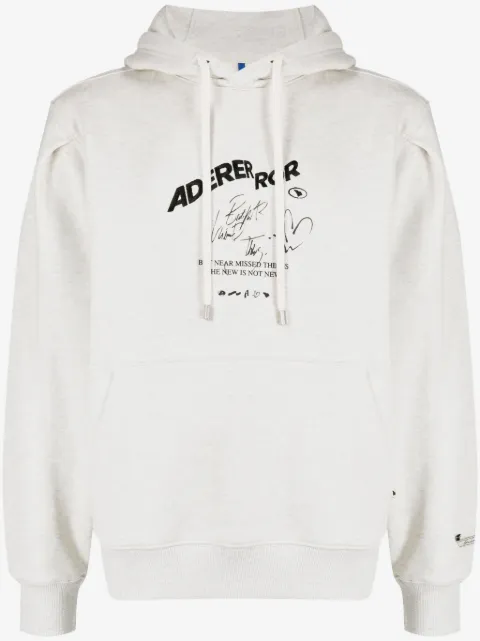 Ader Error hoodie con logo estampado