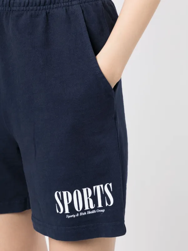 Sporty & Rich ショートパンツ | ブルー | FARFETCH JP