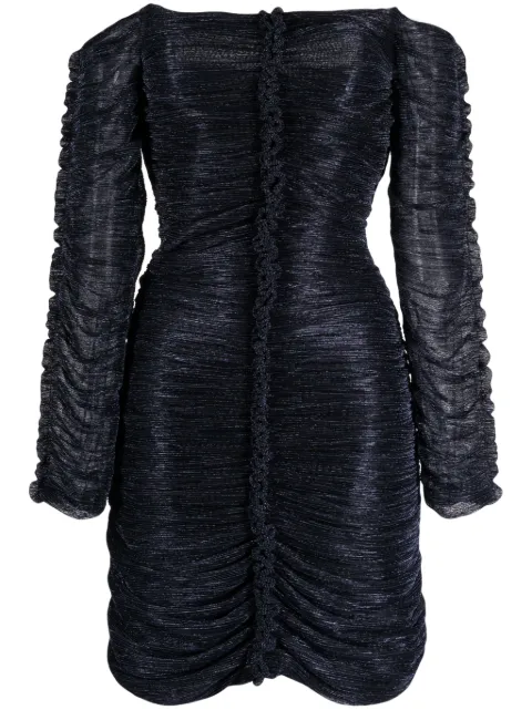 Costarellos off-shoulder ruched minidress