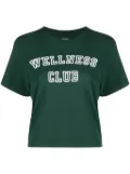 Sporty & Rich cotton cropped T-shirt - Green