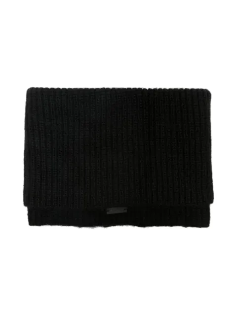 Saint Laurent ribbed-knit ribbed scarf