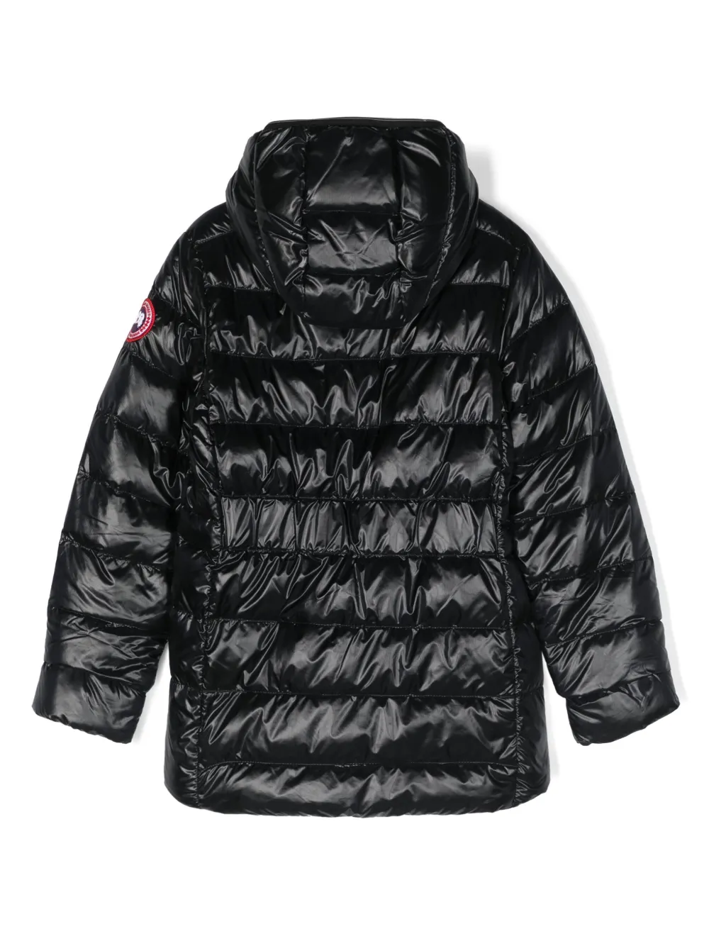Canada Goose Kids Cypress padded hooded jacket - Zwart