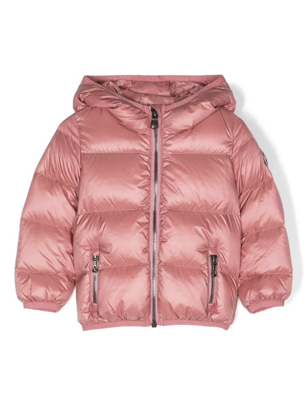 Colmar Pink Downjacket For Baby Girl With Logo