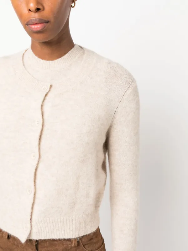 Nita shop ribbed cardigan