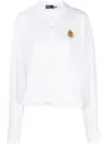 Polo Ralph Lauren logo-embroidered cotton polo shirt - White