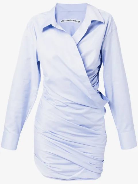 Alexander Wang asymmetric cotton shirtdress