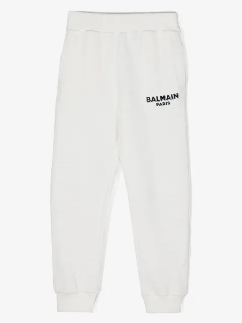 Balmain Kids pants con logo estampado