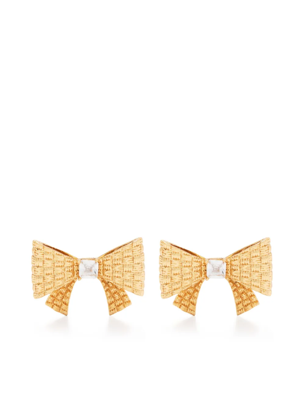 Kate spade bow hot sale tie earrings