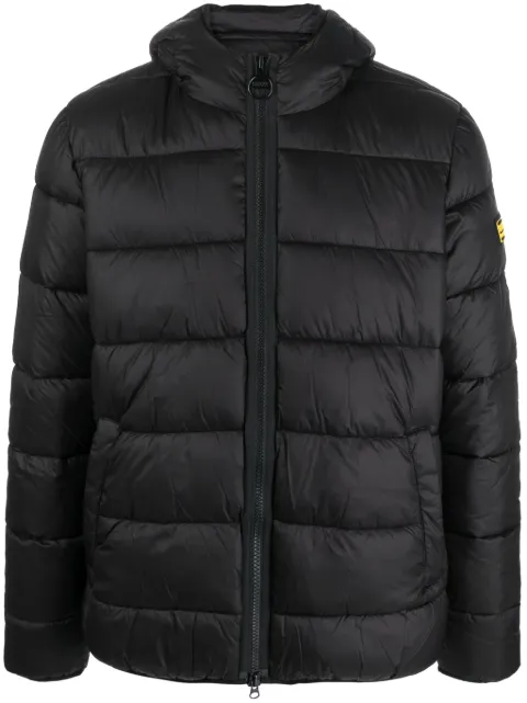 Barbour chamarra capitonada Bobber con capucha
