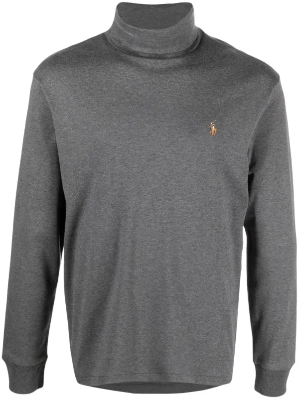 Polo Ralph Lauren タートルネック プルオーバー | グレー | FARFETCH JP