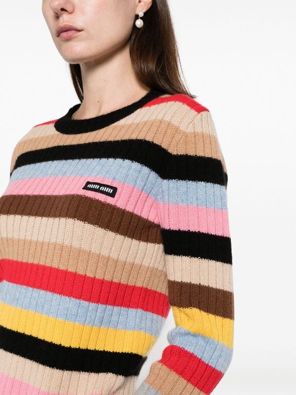 Wool knitwear & sweatshirt Louis Vuitton Multicolour size 50 FR in