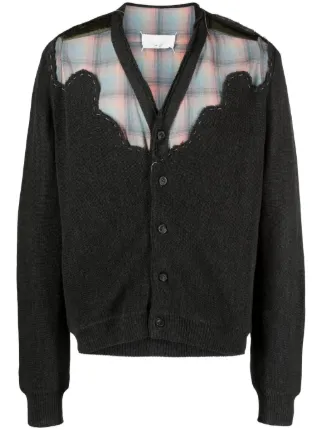 Pendleton チェック柄 ウールカーディガン XLネイビー dc17b30da92ee9fe9d7cf04f863882