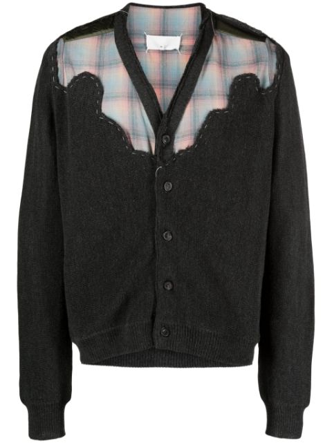 Maison Margiela x Pendleton checked wool cardigan Men