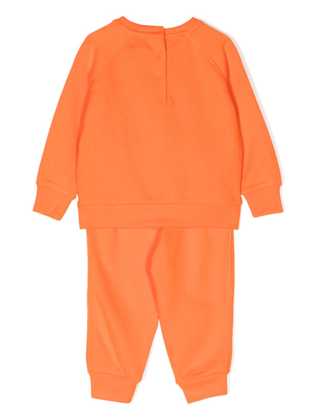 Ralph Lauren Kids Polo Pony raglan-sleeves tracksuit - Oranje