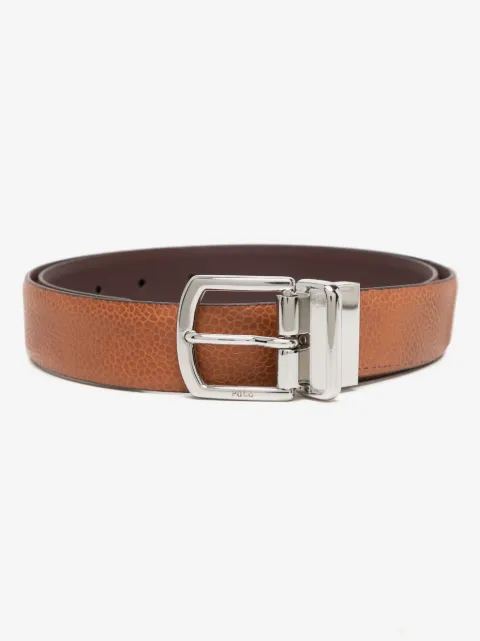 Polo Ralph Lauren logo-engraved buckle reversible belt