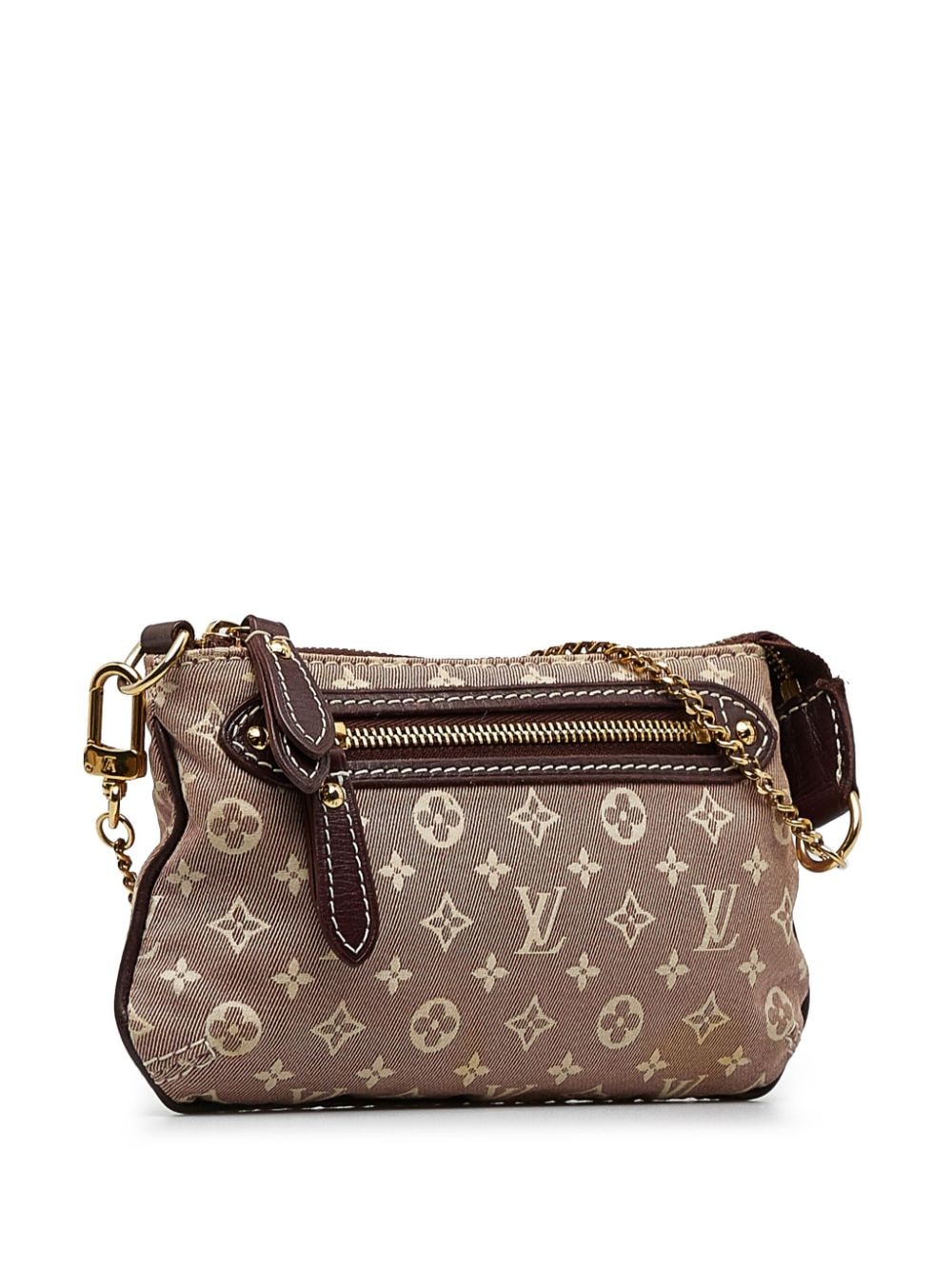 Louis Vuitton Pochette Canvas Clutch Bag (pre-owned) in Brown