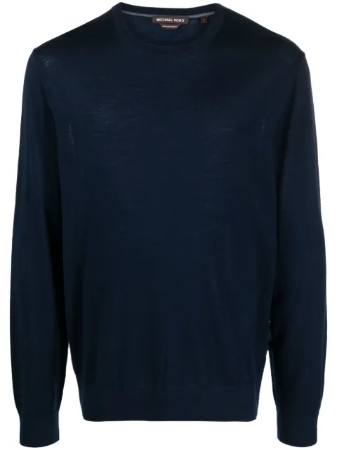 Michael Kors crew-neck merino-wool jumper