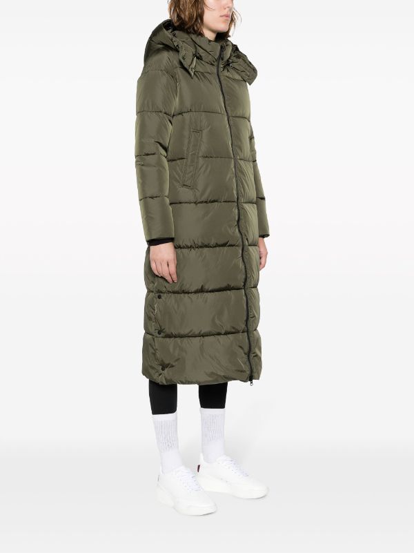 Save the duck quilted hooded outlet jacket