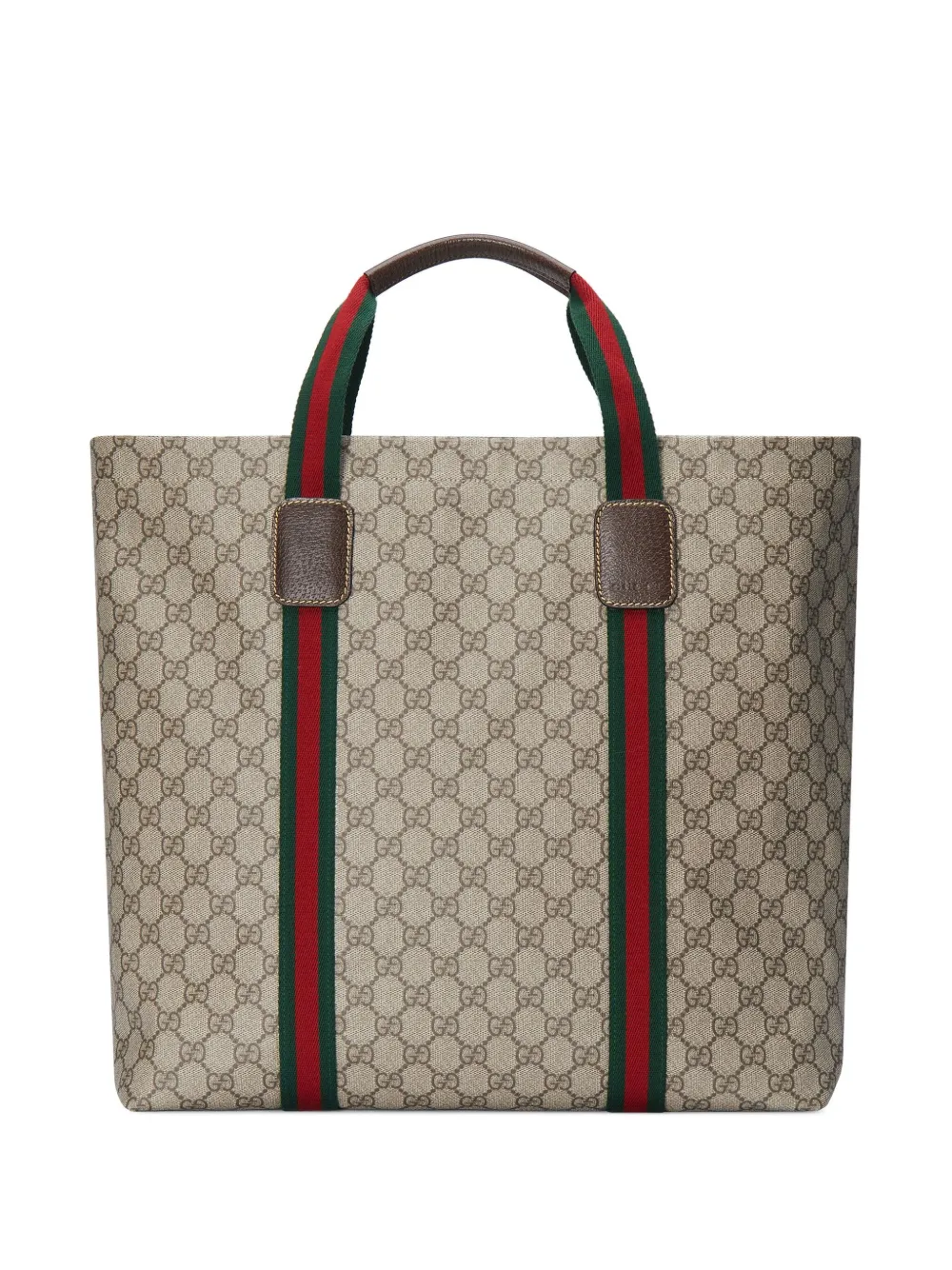 Gucci Gg Supreme Canvas Tote Bag In Beige