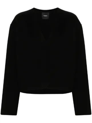 Theory double face long cardigan sales