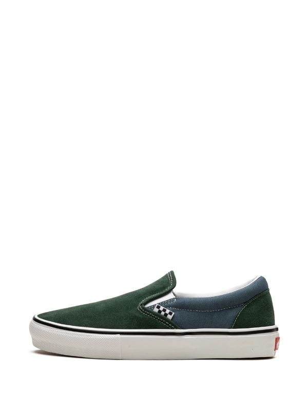 Vans suede 2025 slip on pro