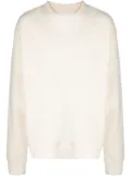 Jil Sander brushed-effect jumper - White