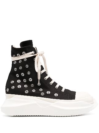 Rick Owens DRKSHDW Luxor Abstract ハイカット スニーカー - Farfetch