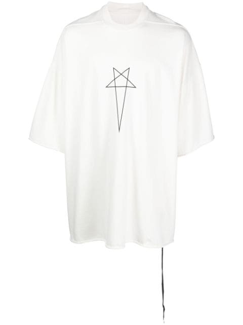 Rick Owens DRKSHDW Pentagram cotton T-shirt