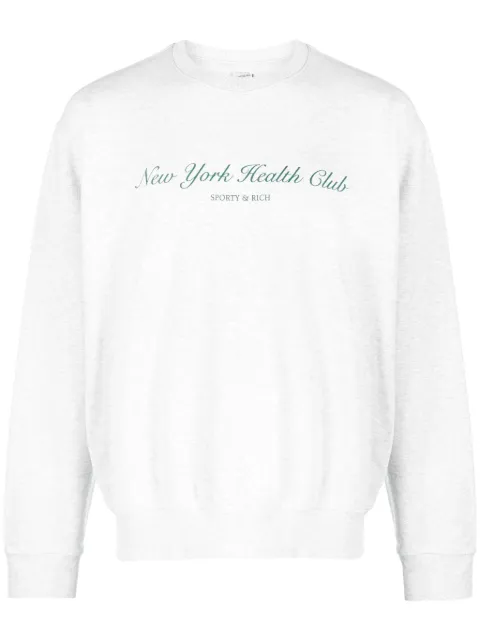 Sporty & Rich sweat à logo imprimé