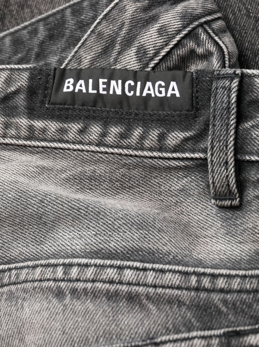 Balenciaga washed wide-leg jeans Men