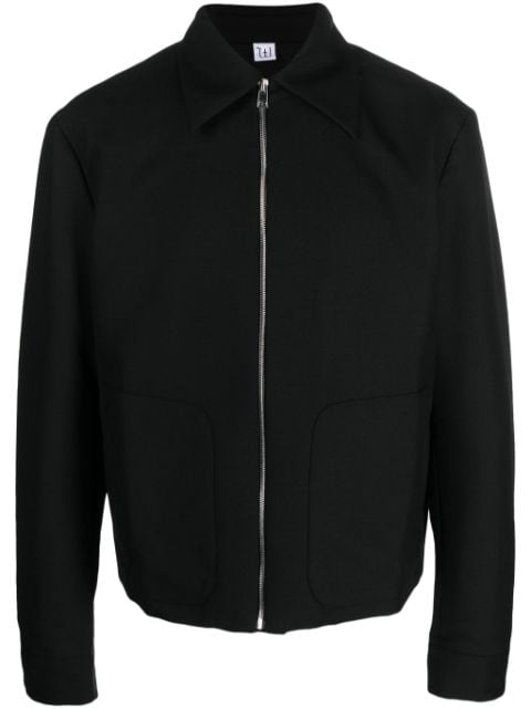 Winnie NY zip-up wool-blend shirt jacket