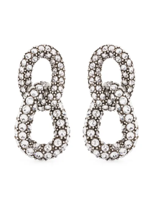 Boucles d'oreilles Funky Ring à ornements en cristal - ISABEL MARANT - Modalova