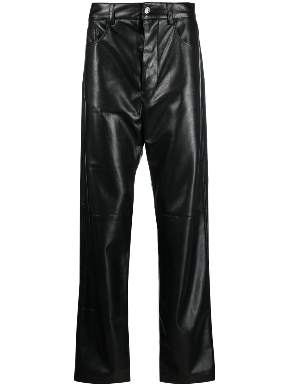 NANUSHKA ARIC FAUX-LEATHER TROUSERS