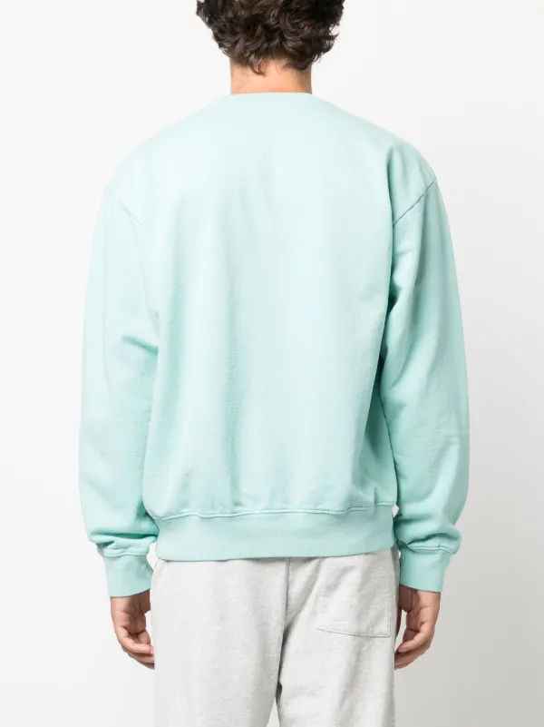 【関税込み】Sporty & Rich ブルー S.R. Sport スウェットシャツ Sporty & Rich ロゴ スウェットシャツ | ブルー | FARFETCH JP