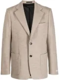 Lanvin virgin-wool blazer - Brown