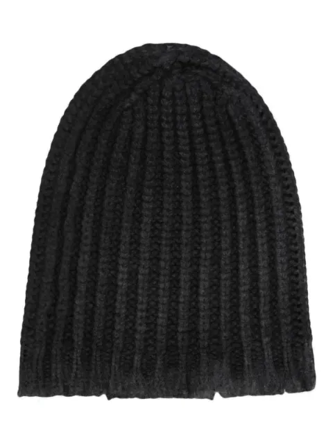Avant Toi distressed knitted beanie