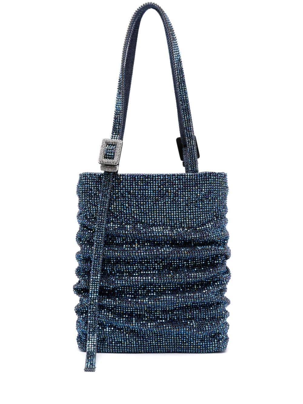 Benedetta Bruzziches Large Lollo Crystal-embellished Tote Bag In Blue