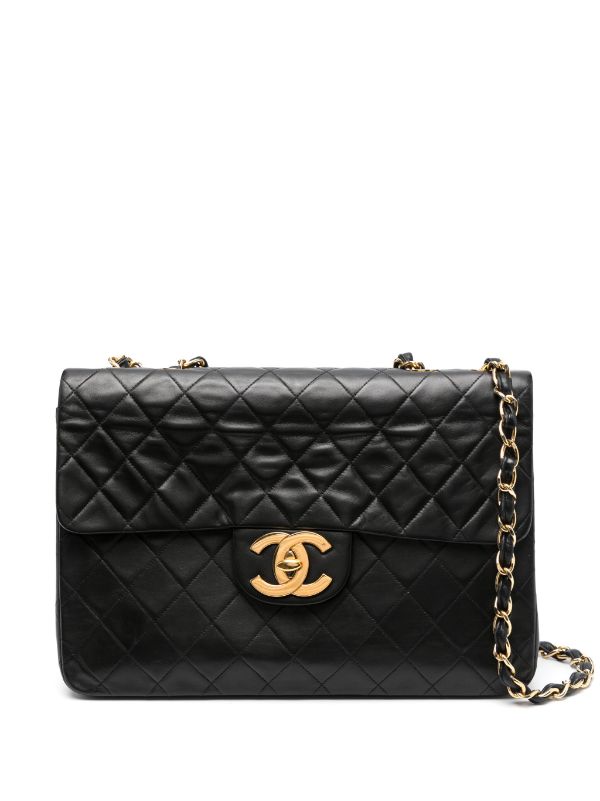 CHANEL Pre-Owned Jumbo Classic Flap Shoulder Bag - Farfetch